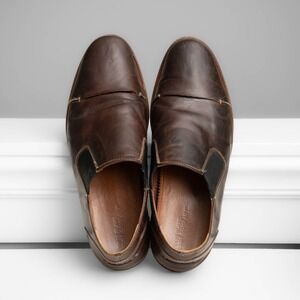 Timberland Wodehouse Shoes Sz 13 Heritage Leather Cap Toe Slip On Loafers Rugged